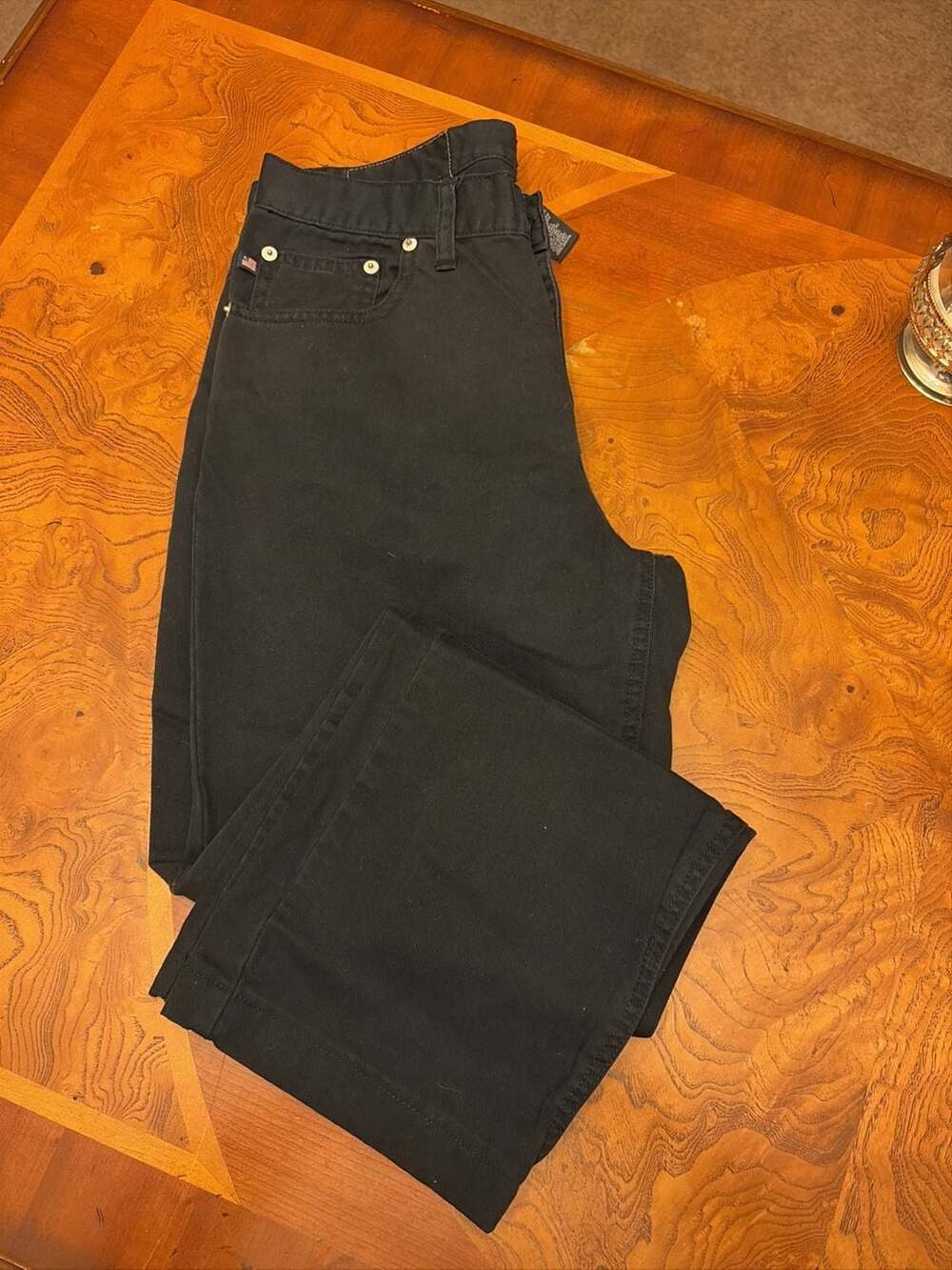 Polo Jeans Co. Ralph Lauren Black Denim Jeans Size 8